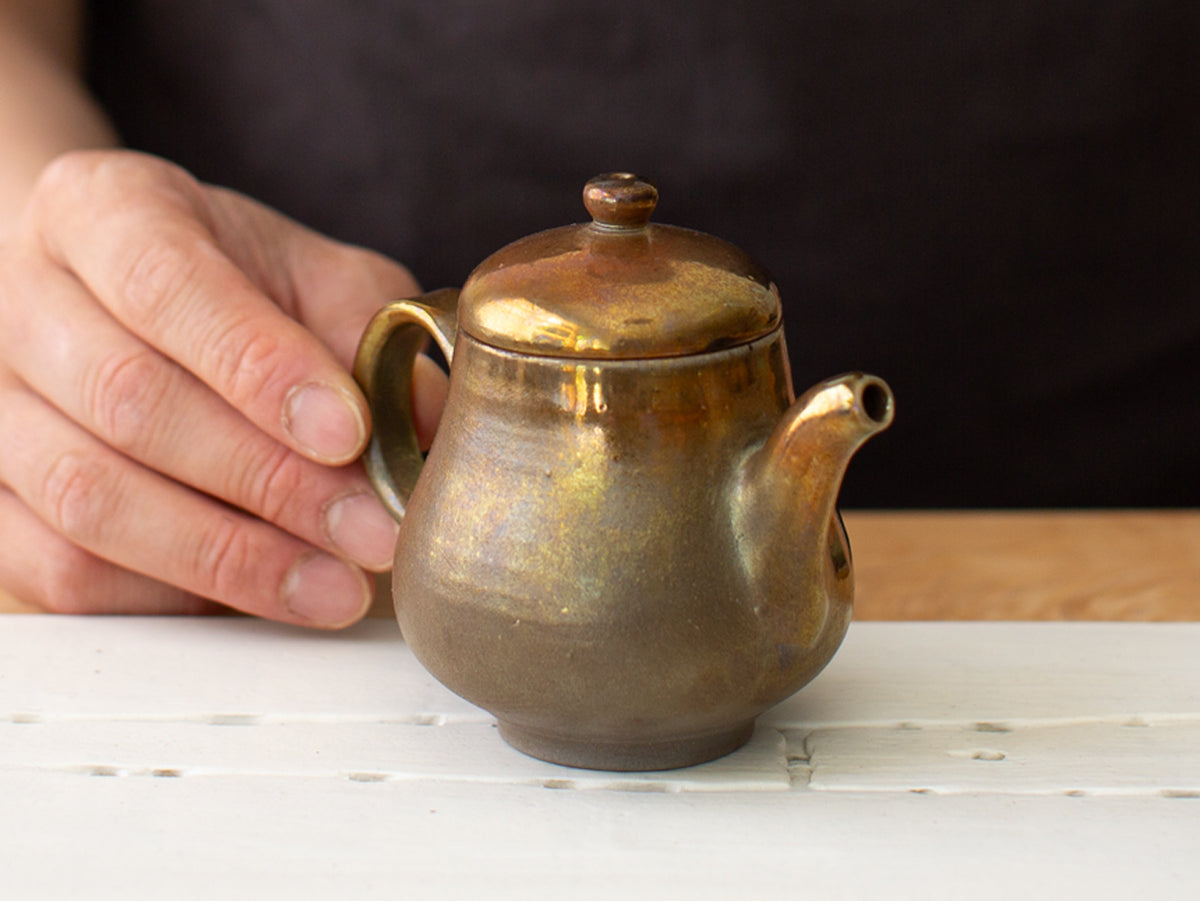First Pear. Wood-fired teapot.