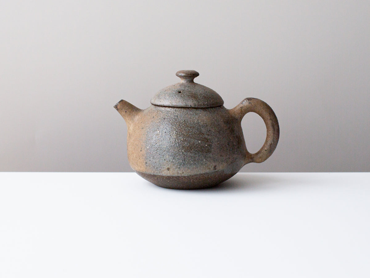 Color ceramic teapot. Zhang Hao Yan