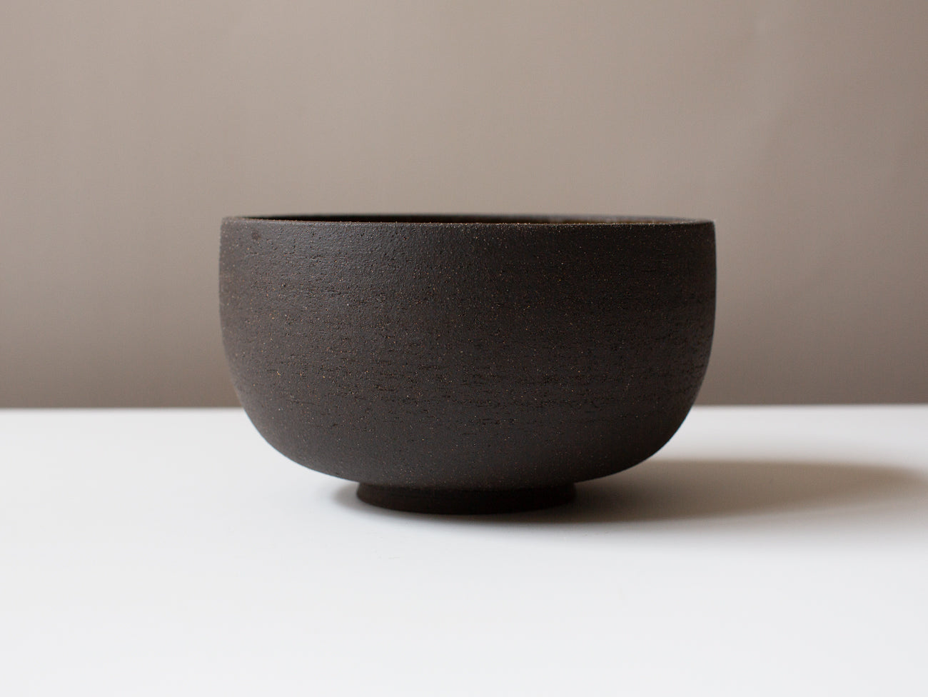 Bigger than an Udon Bowl Bowl, Charcoal Brown