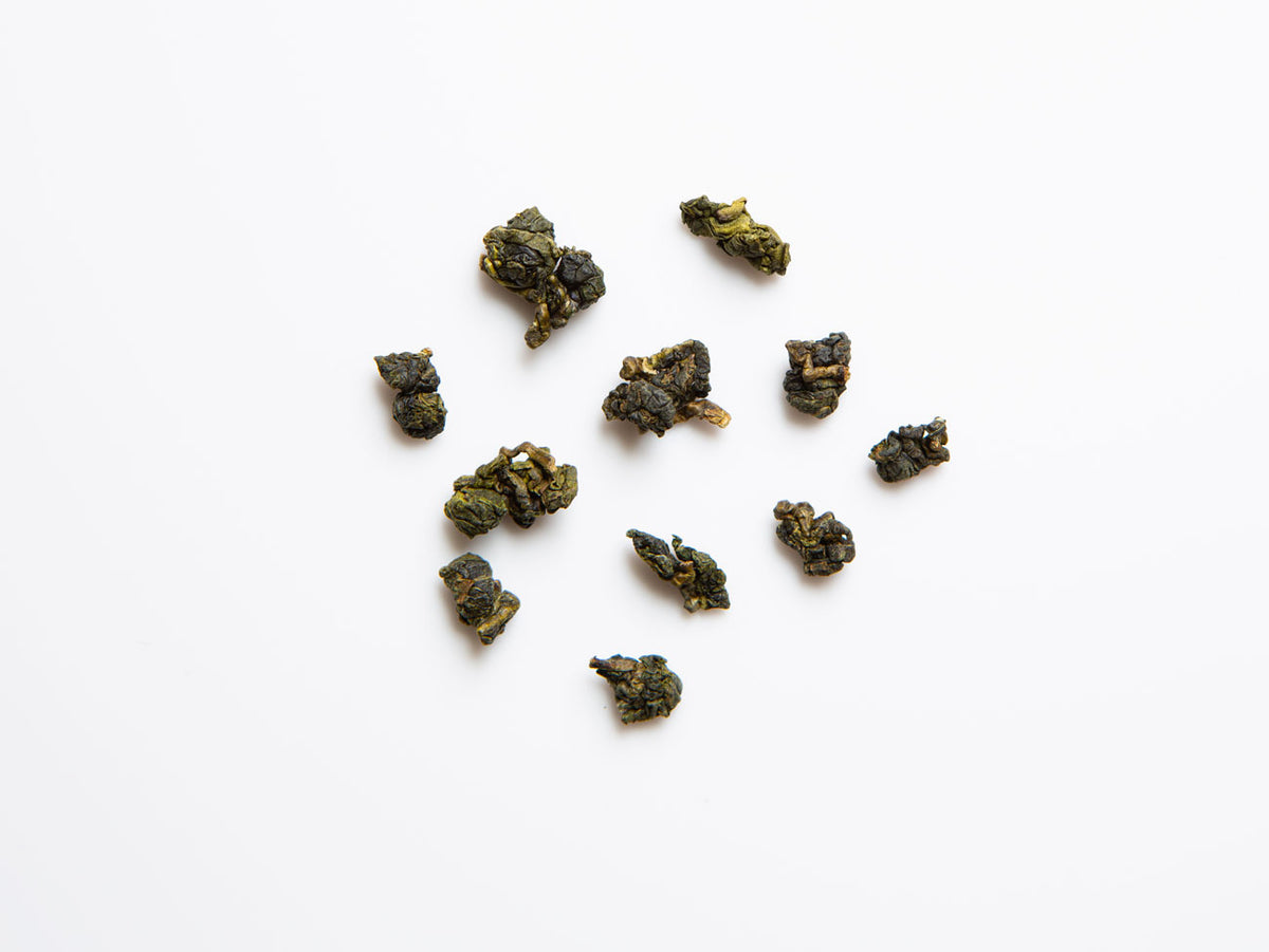 April 30 Gold. oolong, rolled leaf.