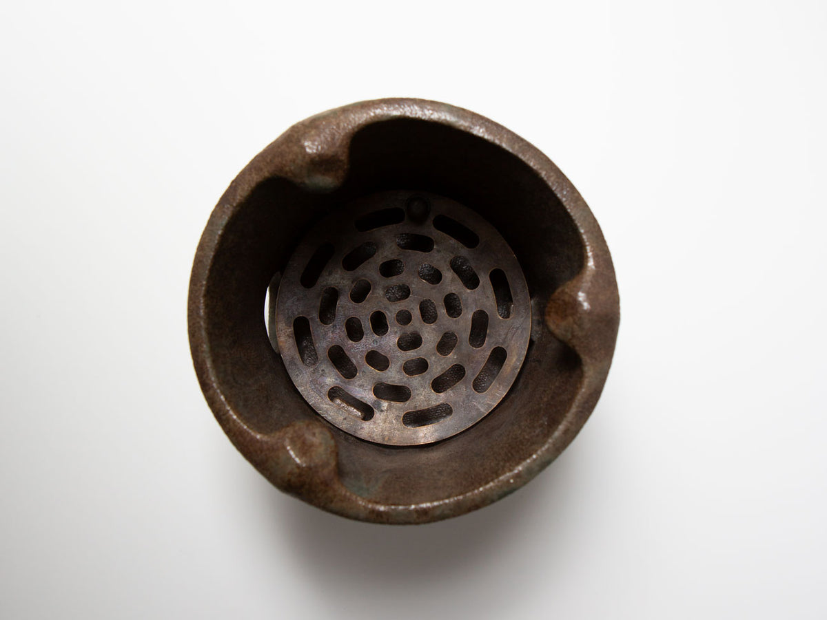 Pear Ash Kettle & Brazier, Wang Wen De.