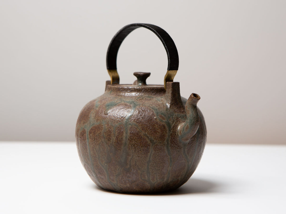 Pear Ash Kettle & Brazier, Wang Wen De.