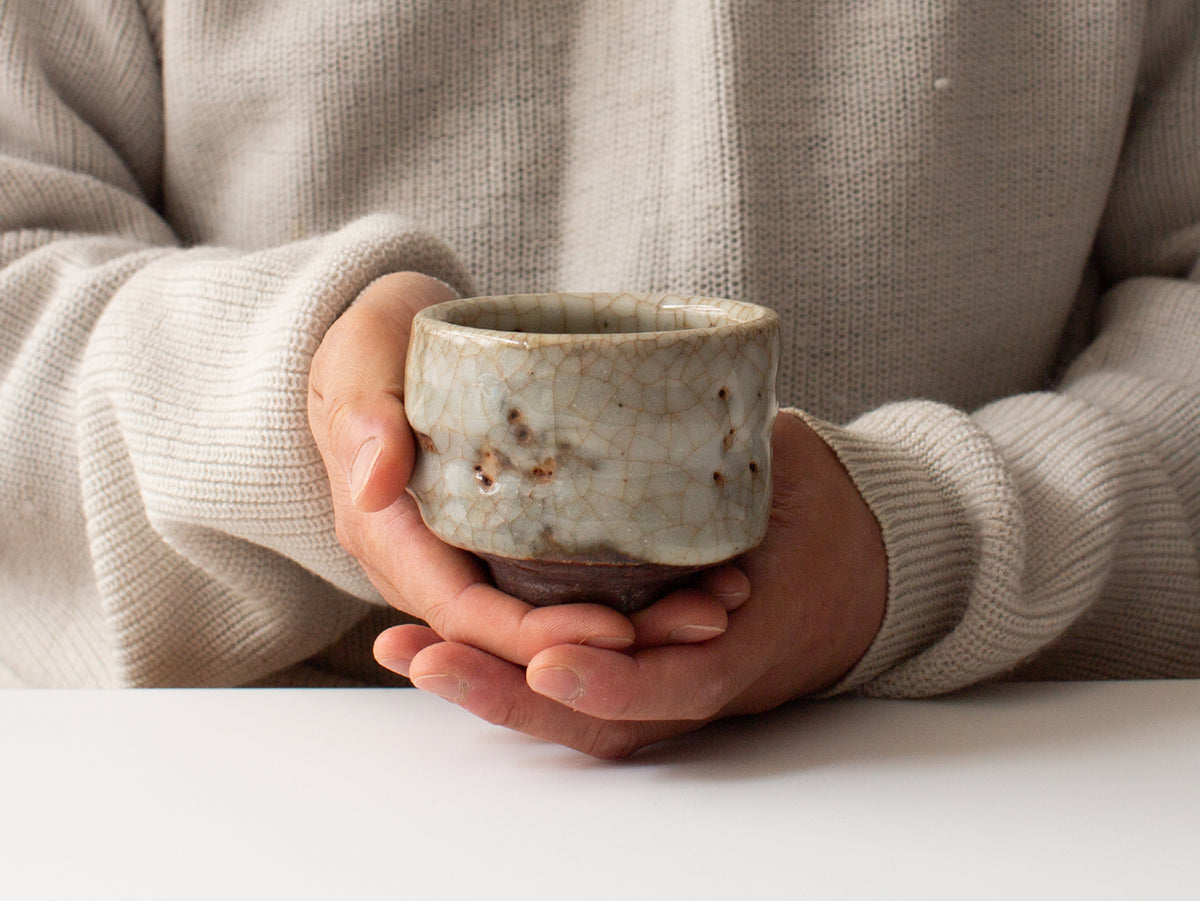 Qing Hua wood-fired teabowl. Song Jin.