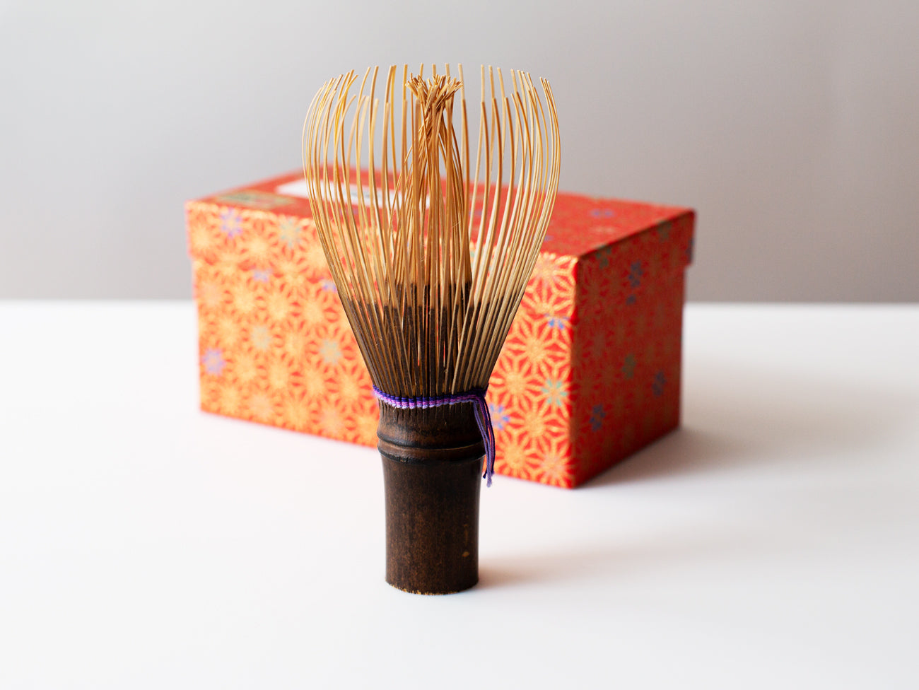 Shin Whisk with Violet Tie