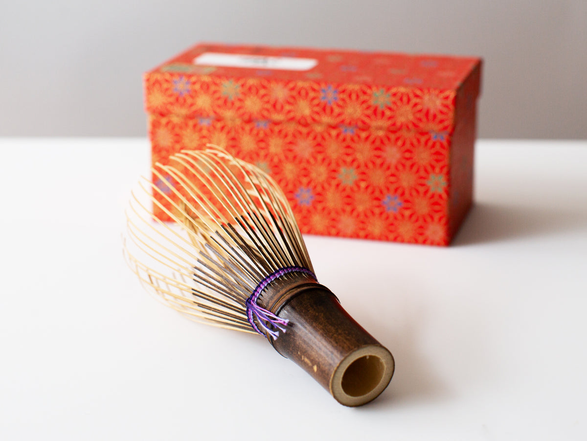 Shin Whisk with Violet Tie