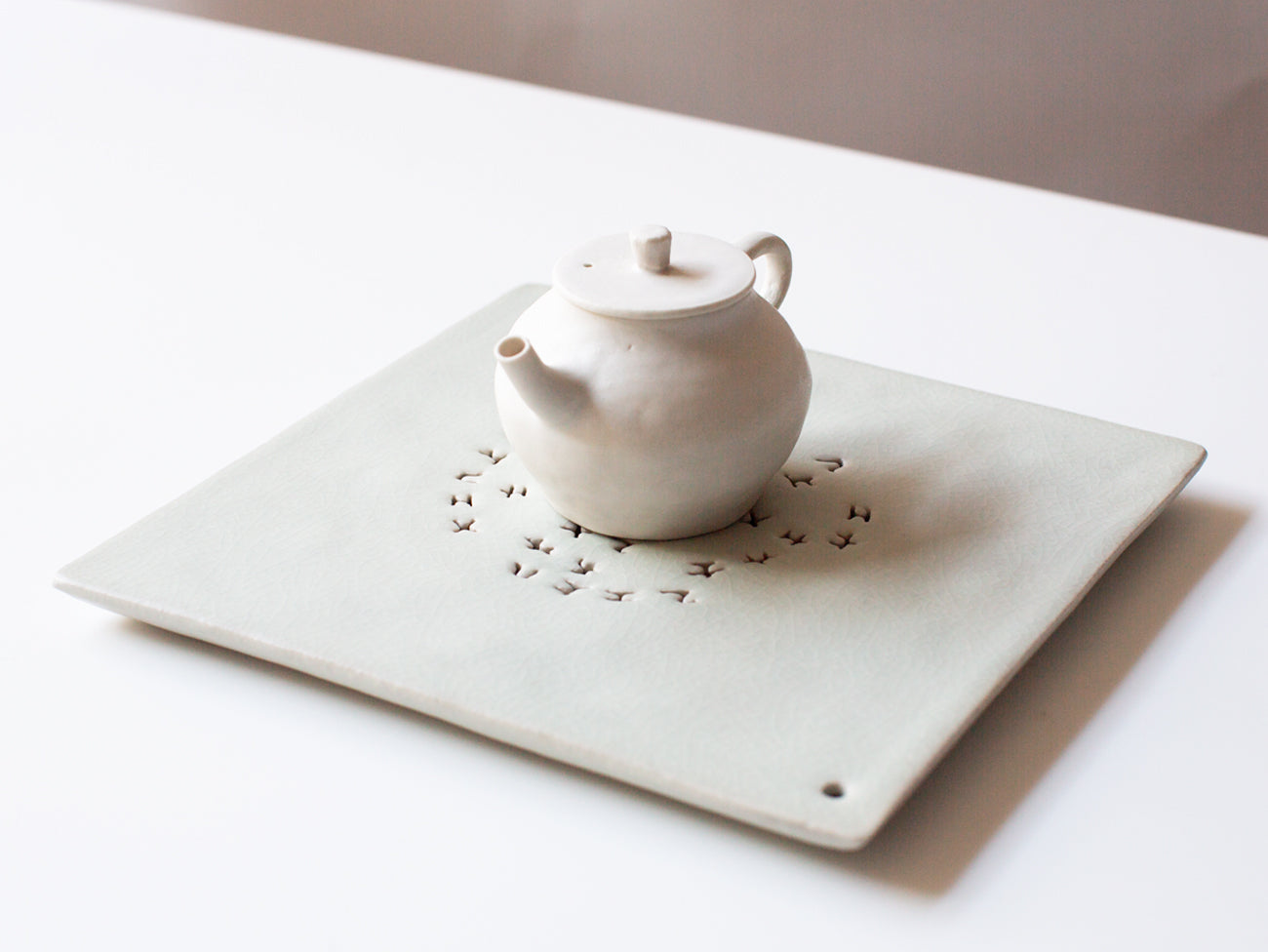 Notation Tea Tray for Gongfu Cha. Wang Wen De.