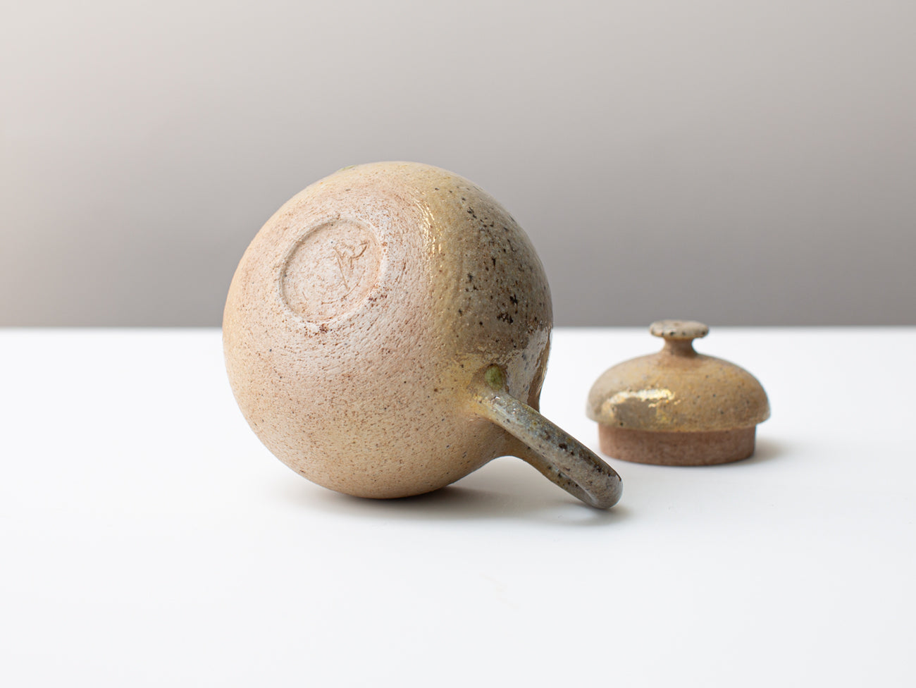 Three Pears. Wood-fired pear-shaped teapot.