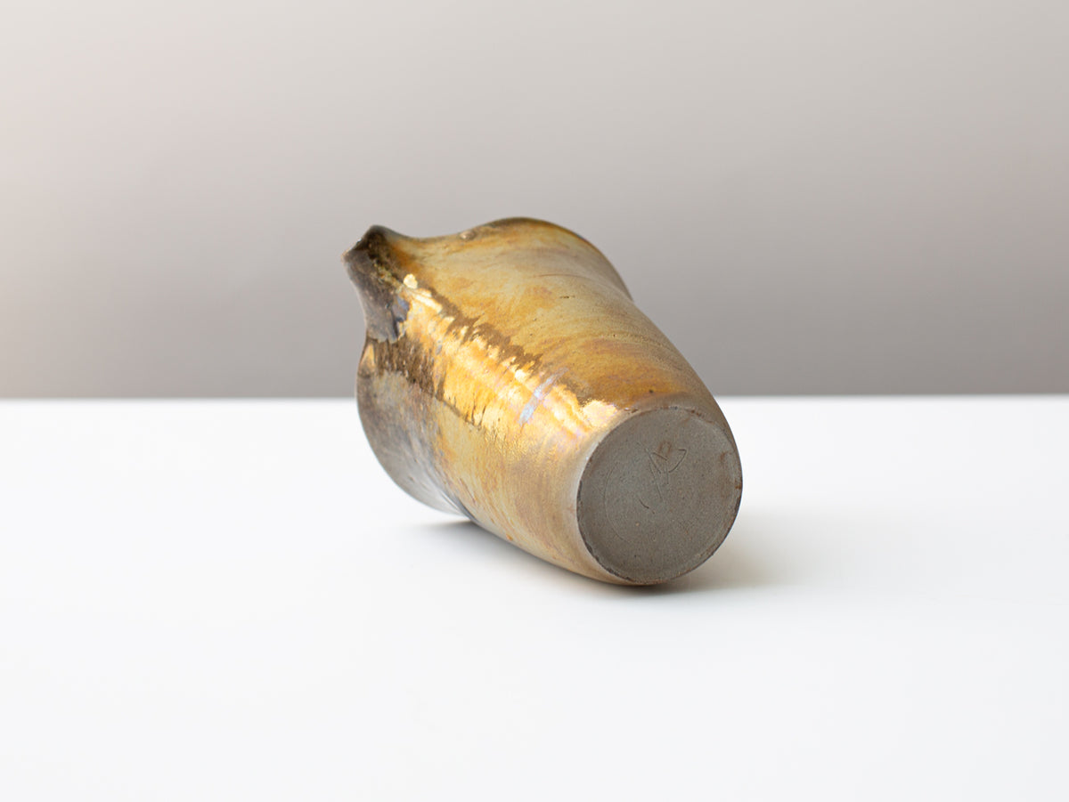 Second Server. Wood-fired pourer for gong-fu cha tea service.