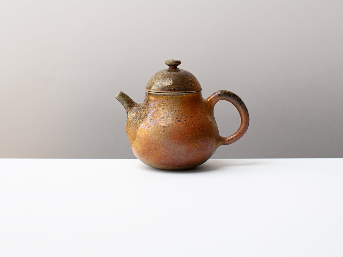 Starkrimson. Wood-fired teapot.