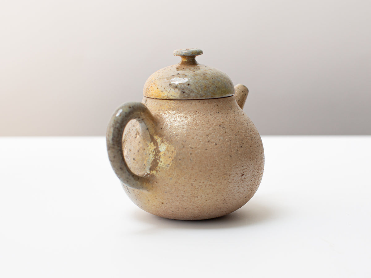 Three Pears. Wood-fired pear-shaped teapot.